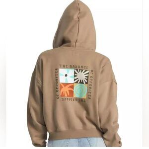 RVCA The Balance Of Opposites Full Zip Hoodie Sweatshirt - Women's Medium